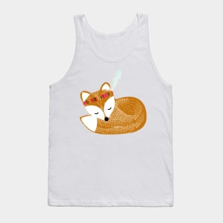 Sleeping Fox Tank Top